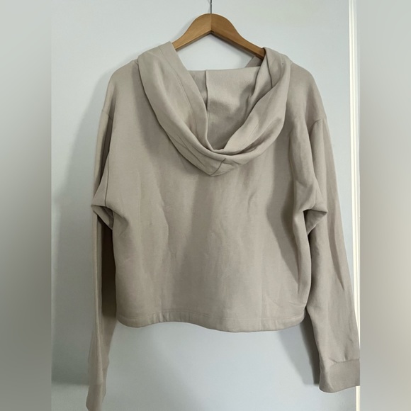 Victoria's Secret PINK Women's Tan and Brown Hoodie - Picture 2 of 6